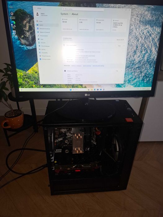 Геймърски компютър - i5-9600k/8GB GPU/16GB RAM/500GB SSD