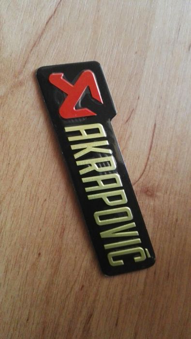 Sticker / stickere Akrapovic