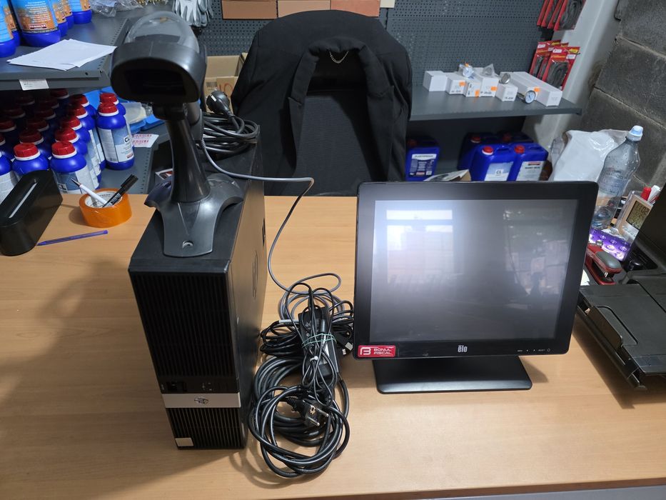 Sistem POS cu touch si scanner coduri de bare