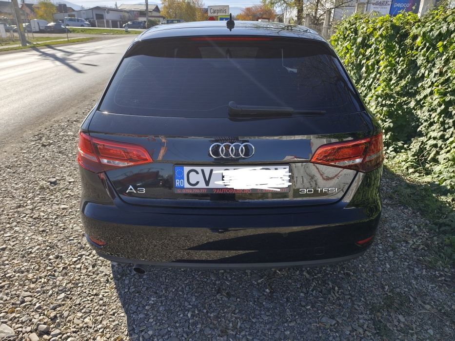 Audi A3 2019 Sport back  Euro 6 1.0 TFSI