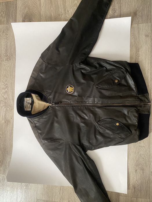 Chevignon 1979 кожено яке тип Бомбър