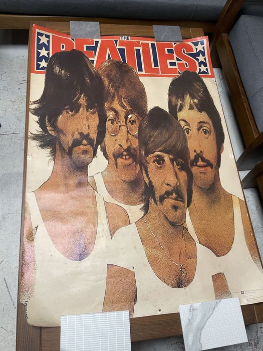 Плакат на Beatles 80-те години