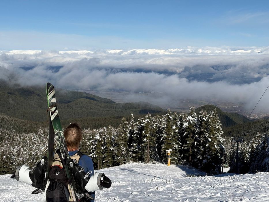 Фрирайд ски 188см туринг комплект за пантене, freeride ski touring sta