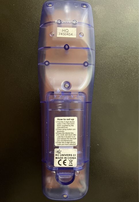 Telecomanda Universala TV VCR AUX CBL SAT