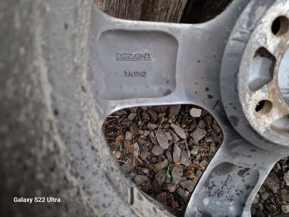 Jante aliaj Dezent wheels fabricat in germany 7j 5×112 r17