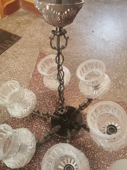 Candelabru Guban vintage anii 70-80