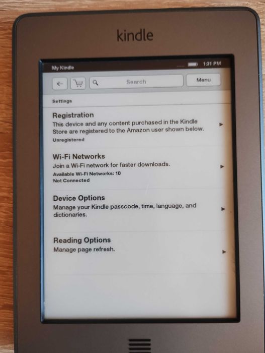 Amazon Kindle Touch D01200