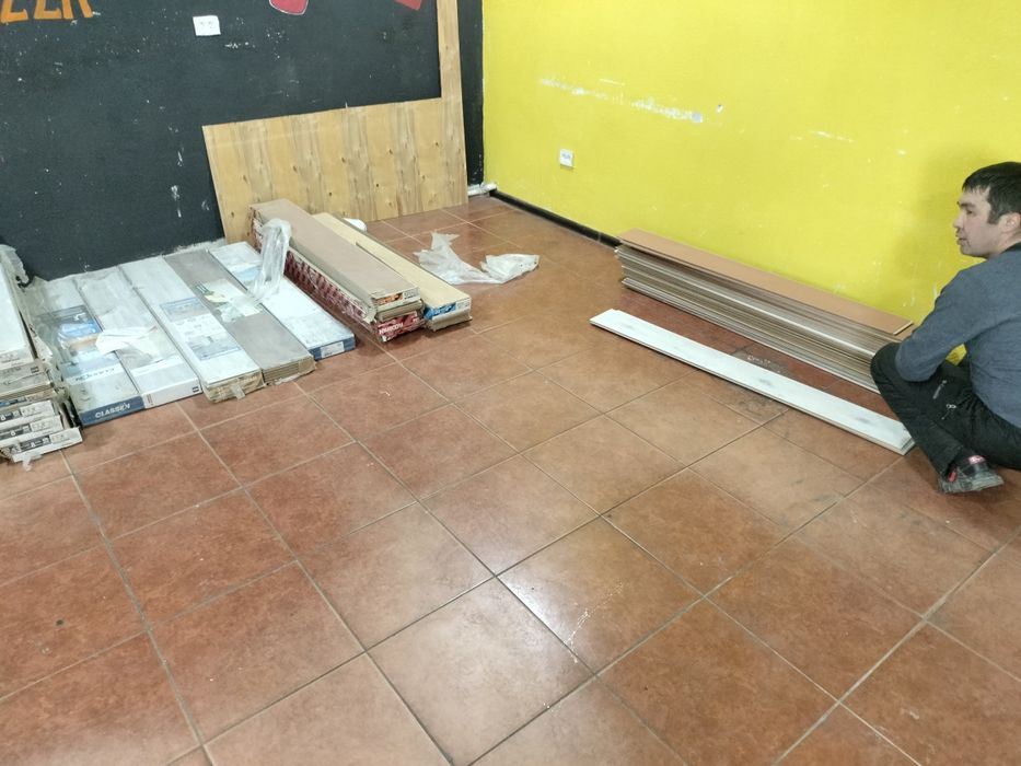 Ламинат   разный