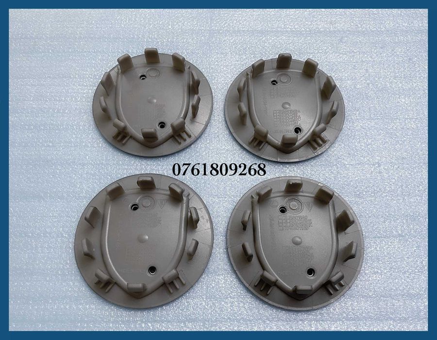 Set 4 capace gri inchis 76mm 7L5601149 jante aliaj Porsche