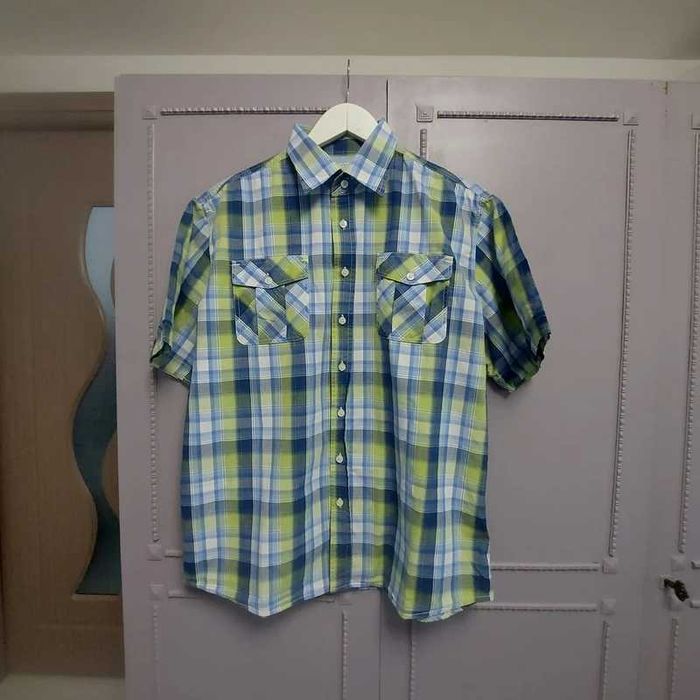 Lot 4 Cămăși Bărbați Jack & Jones, Tom Tailor, CMP – Mărimi L-XL