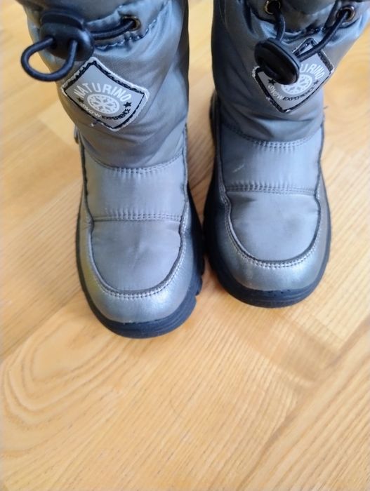 Încălțăminte Naturino lână 27 copii impermeabil ghete iarnă