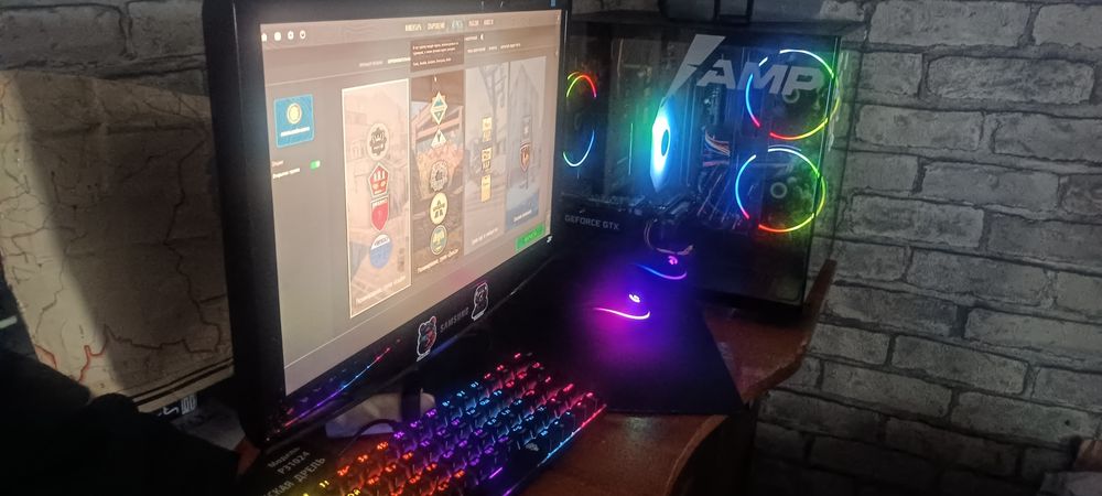 Игровой пк с сетапом