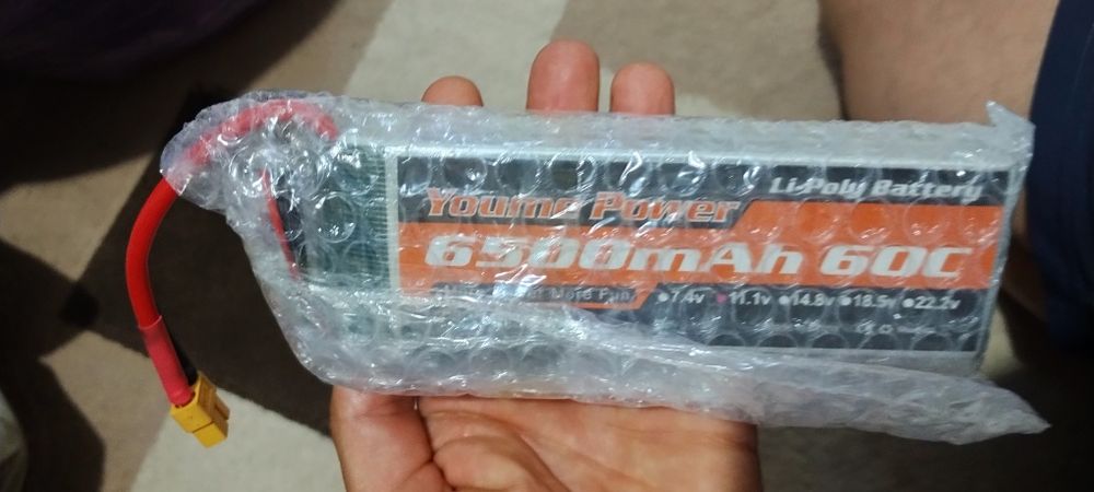 Baterie LiPo 3S-4S de 6500 - 7200mAh