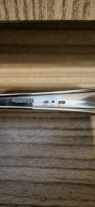 Индийская мельхиоровая чаша для льда и половник из серебра