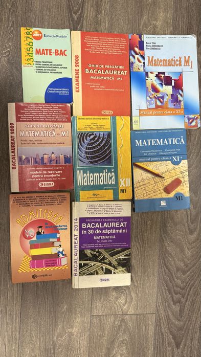 Colectie carti de matematica