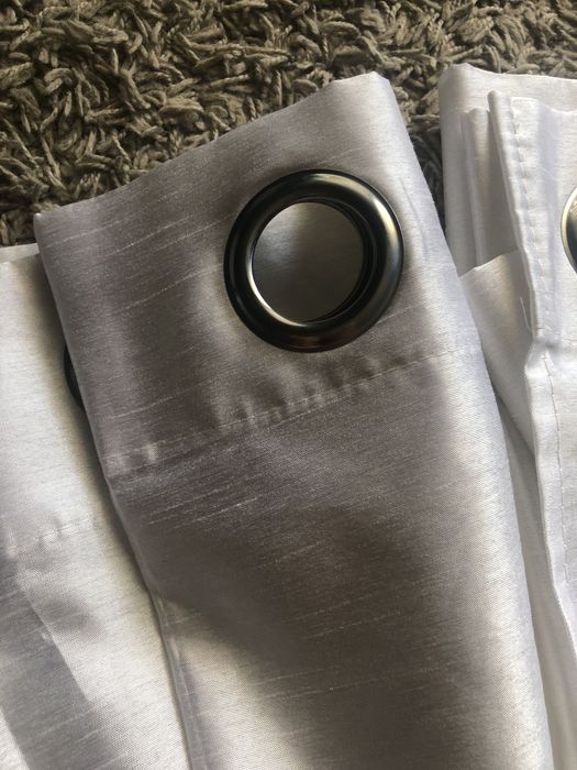 Set perdele/draperii albe