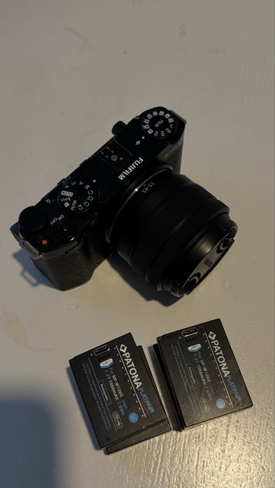 Fujifilm XM-5 + 4 baterii Patona Platinum