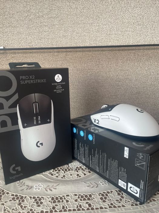 Мышь Logitech pro X2 superstrike