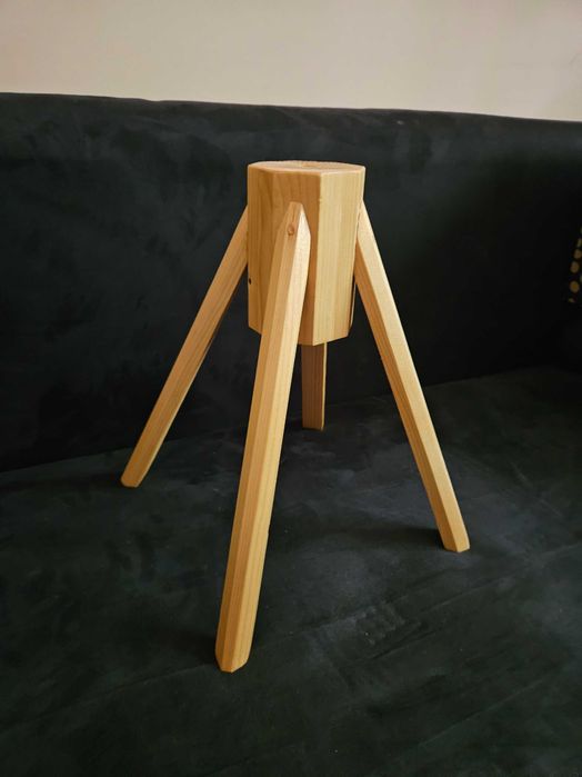 Picior din lemn pentru lampă – 31 cm