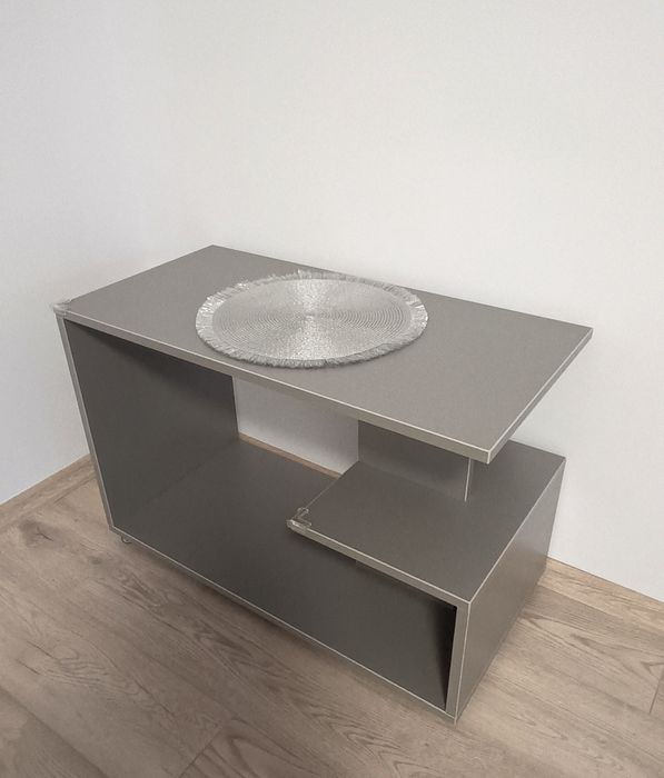 Masa cafea,din pal gri