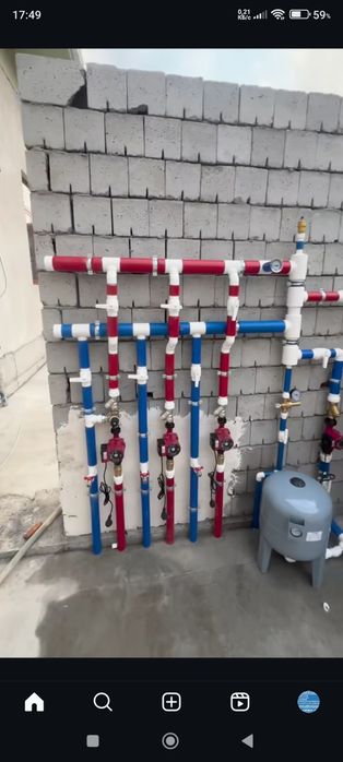 Сантехник,  30 лет стажа.