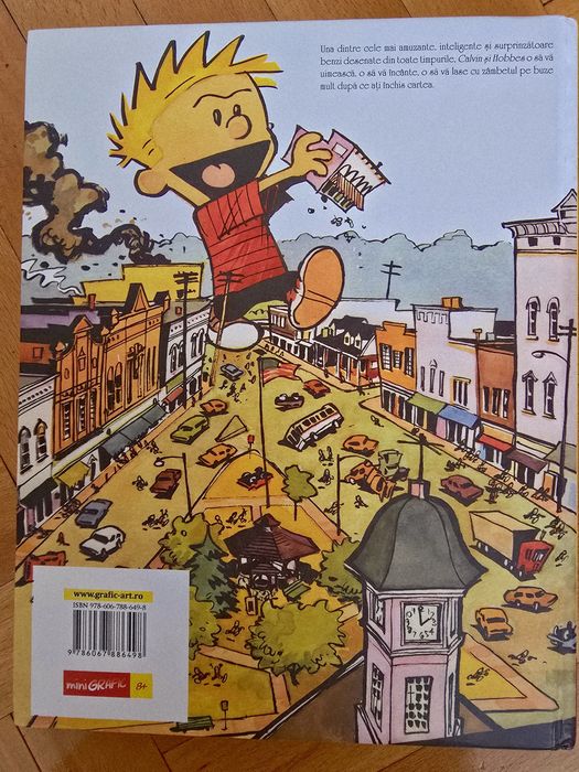 Carte benzi desenate "Calvin si Hobbes", de Bill Watterson