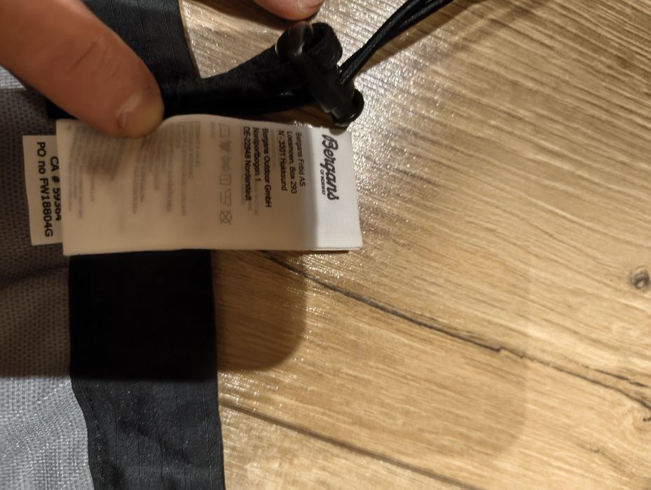 Parazapezi Bergans of Norway