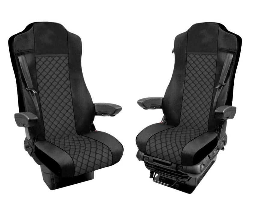 Husă scaun Mercedes Actros MP4 Euro 6 2015-2021 – piele ecologică, căptușită, montaj ușor