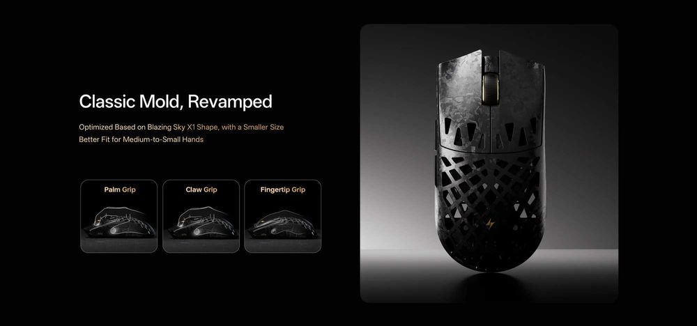 Беспроводная игровая мышь ATK GHOST Ultimate