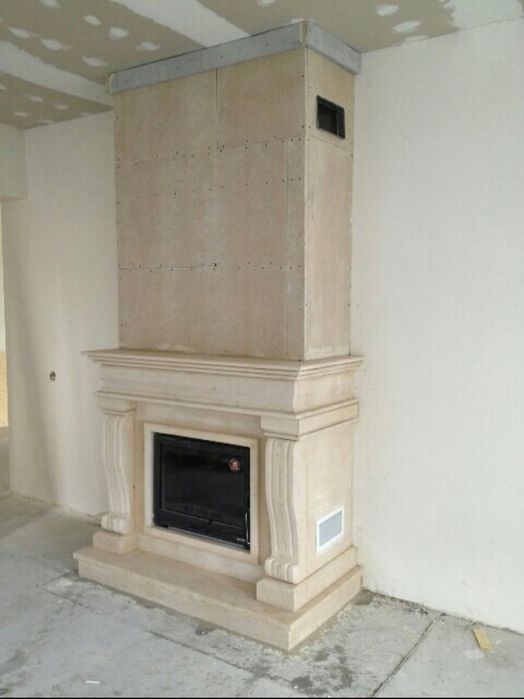 Șemineu, cos de fum, horn