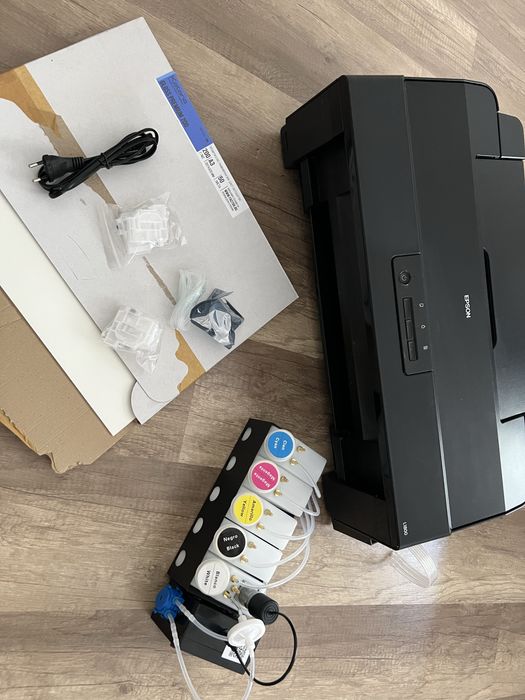 DTF принтер Epson l1800 CISS система