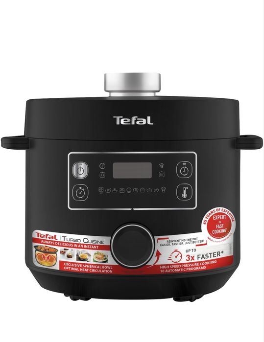 Vand Oala sub presiune electrica Tefal Turbo Cuisine CY754830, 1090W, 4.8L