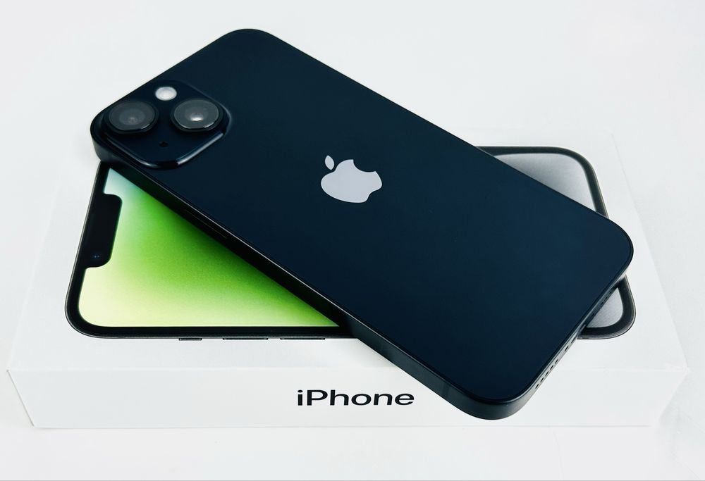 Apple iPhone 14 128GB Midnight Перфектен! Гаранция!