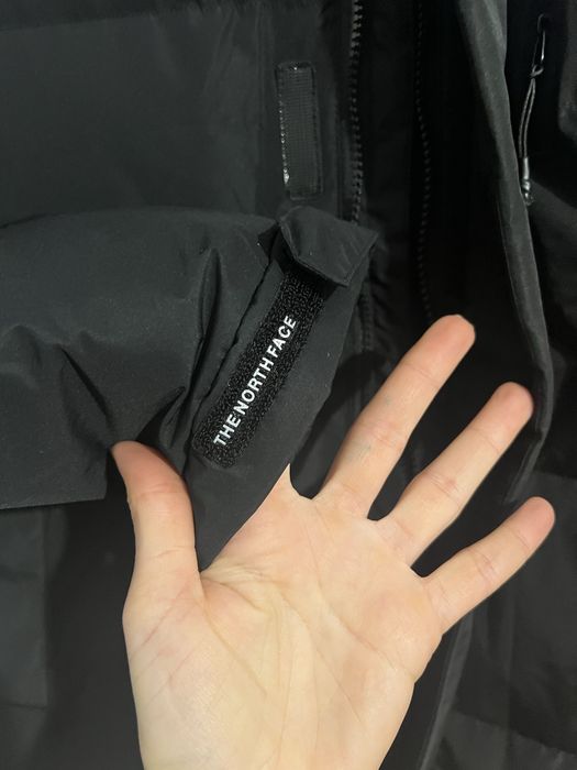 Geaca lunga North Face-goose down mar M