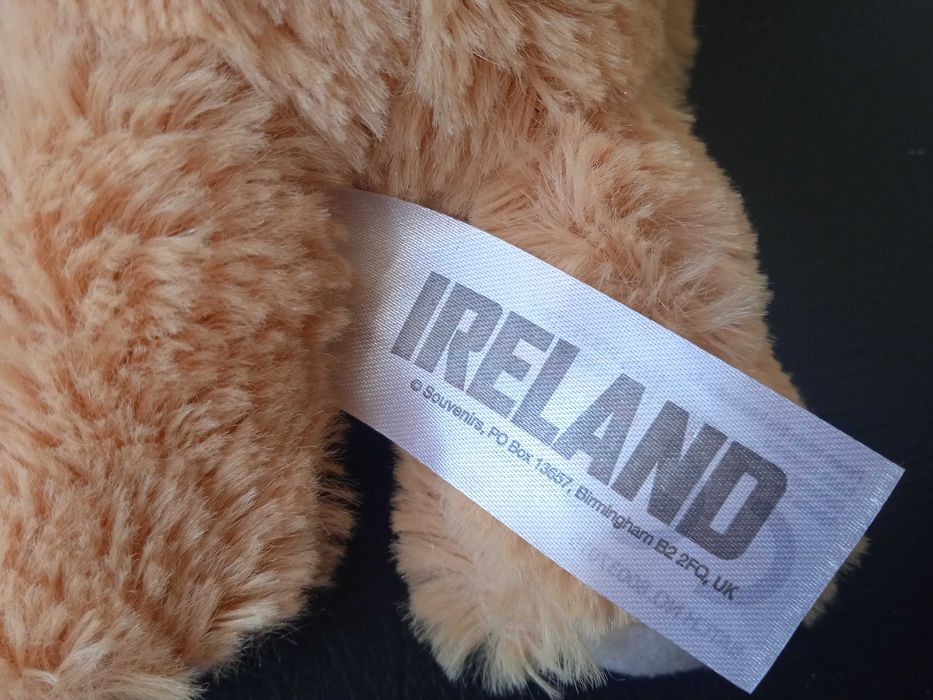 Ново плюшено мече - оригинално Ирландия