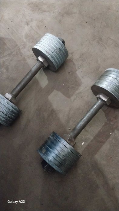 Продам гантели ручнои сборке