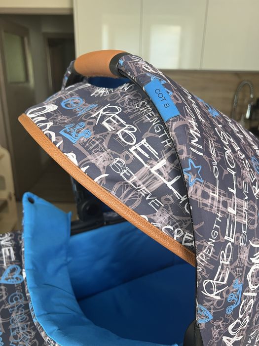 Кош за новородено Cybex Cot S FE VALUES FOR LIFE Trust blue