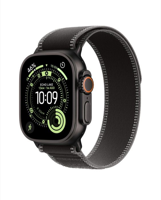 Apple Watch Ultra 3 / sigilat / Black/Natural/Charcoal/Milanese  Delux