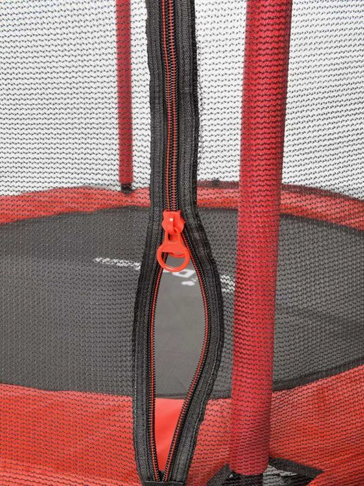 Батут детский каркасный с защитной сеткой с гамаком турник batut batud