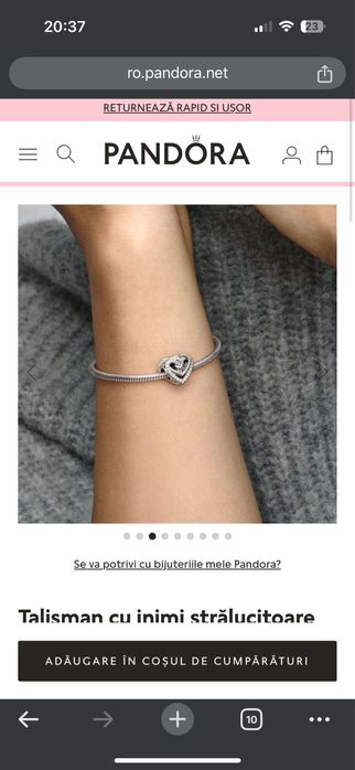 Talismane Charm Pandora originale