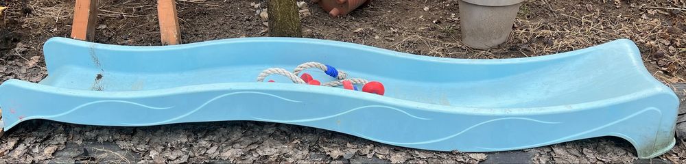 tobogan 3m + franghie escalada + leagan