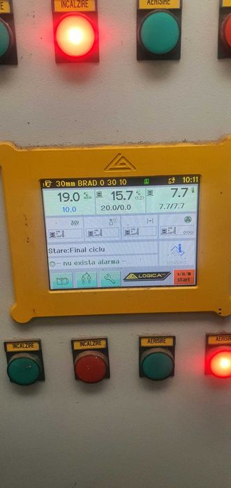 Vand sistem complet de uscare cherestea automat