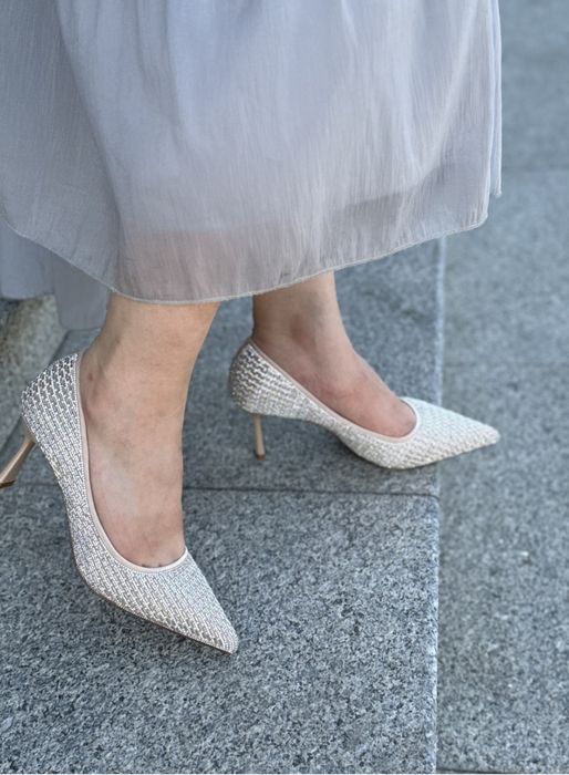 Туфли блестящие на выход