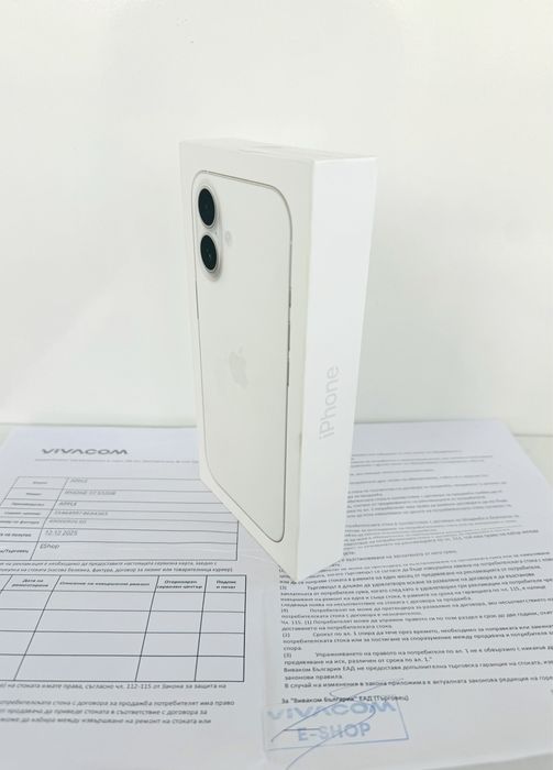 НОВ! iPhone 17 512GB White 2г.ГАРАНЦИЯ!