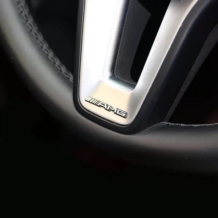 Emblema volan AMG / Interior Mercedes / Sticker Sigla Stema