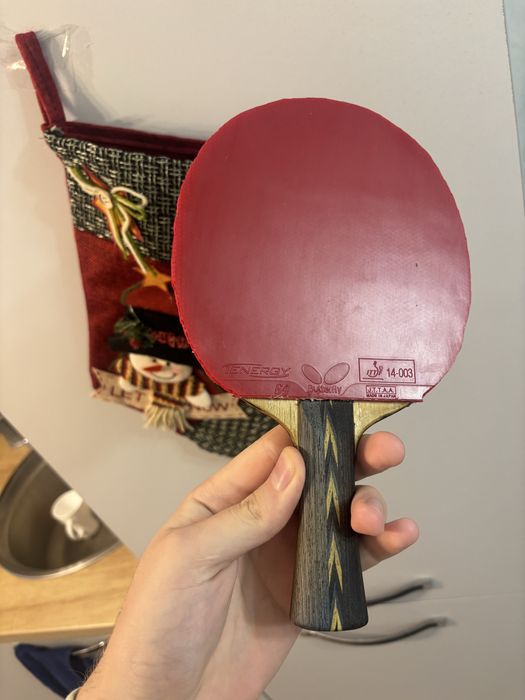 Vand paleta Cu lemn Dhs si fete Butterfly Tenergy 64 testate