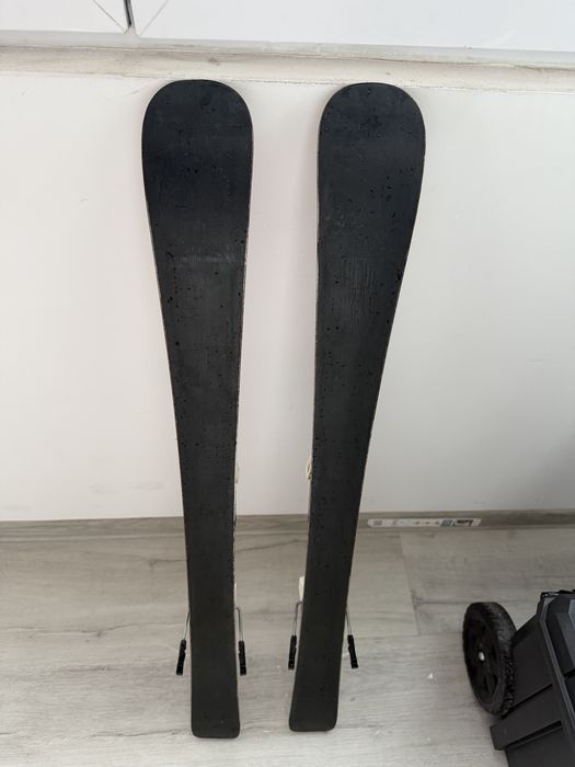 Vand schiuri (ski) copii Atomic 100 cm + clapari Salomon marimea 22