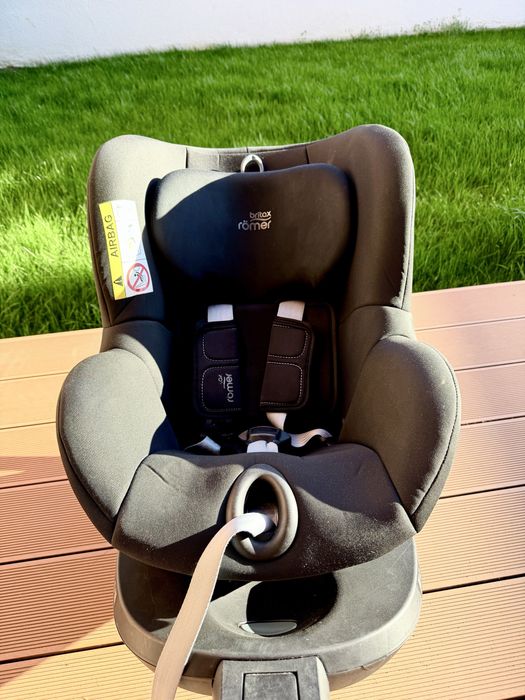 Детско столче за кола Britax Romer - Dualfix iSense с isofix база 3 месеца - 4 години Space Black