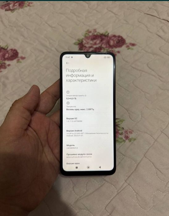 Xiaomi Redmi 14C 16/256GB Black Igravoy Original Holati Ideal Zor