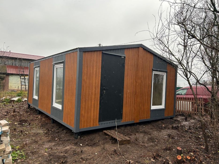 Каркасные дома бытовки.